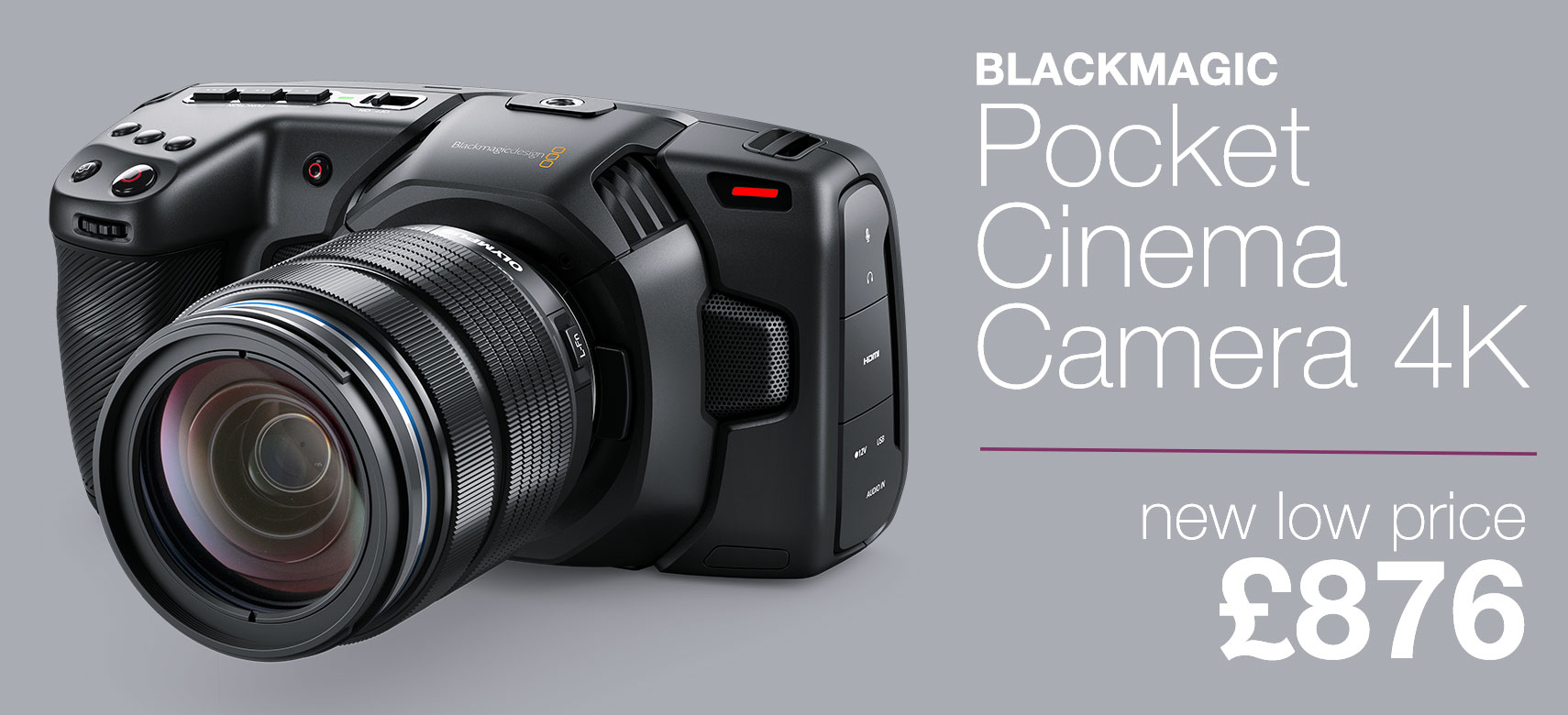 Blackmagic Pocket Cinema Camera 4K